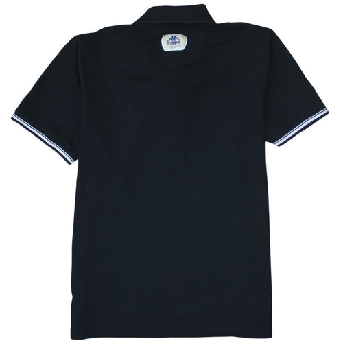 Kappa Men's Black XL Polo Shirt Harrogate Town AFC Embroidered Sports Top