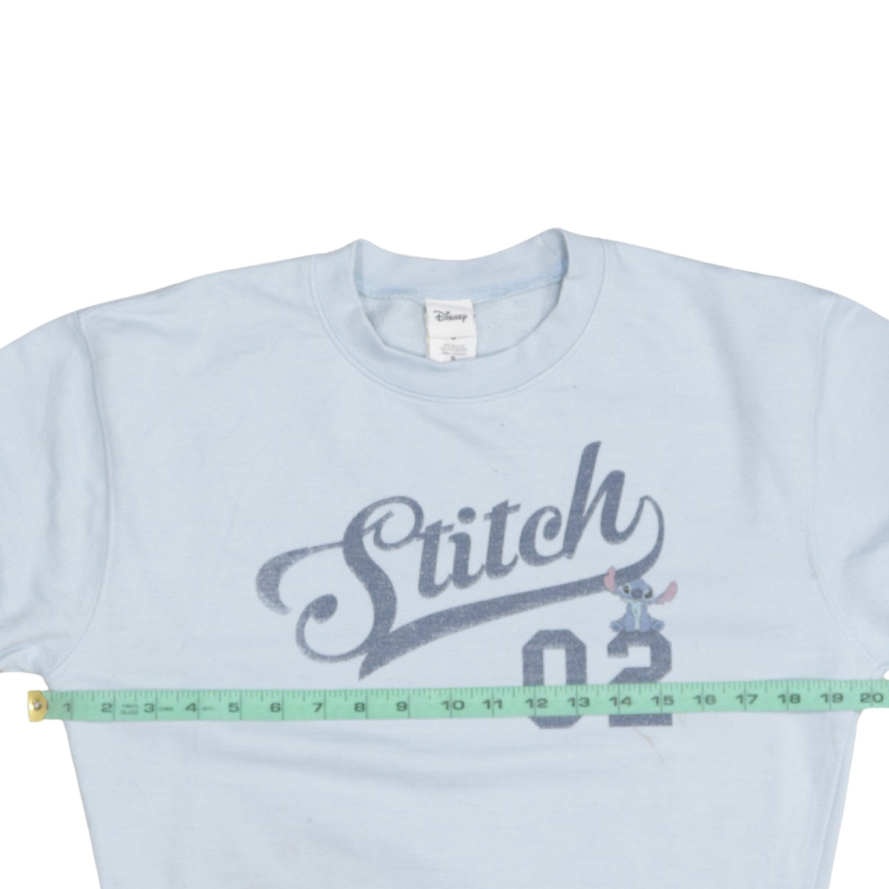 Disney Women’s Blue Stitch 02 Sweatshirt Size S Classic Fit