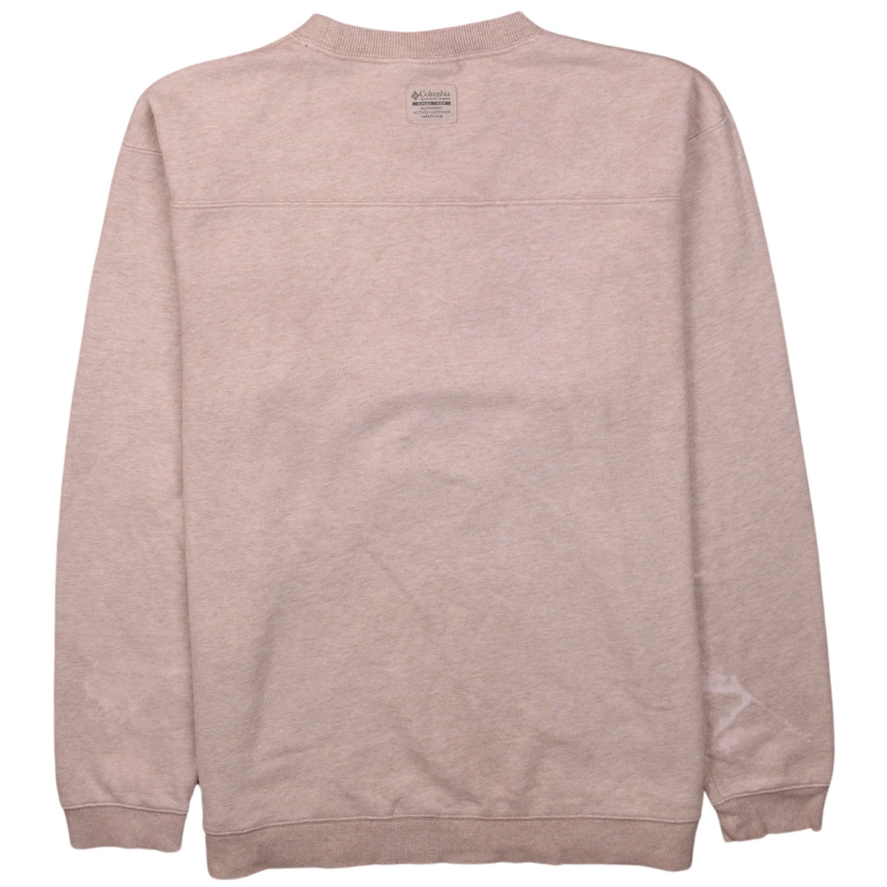 Columbia Men's Beige Pullover Crew Neck Sweatshirt Size M