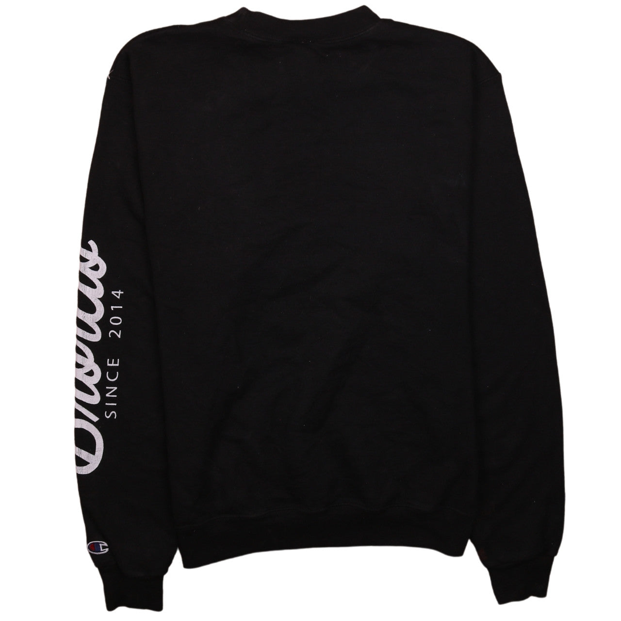 Champion Men's Black Graphic Barber Club Sweatshirt Small Pullover