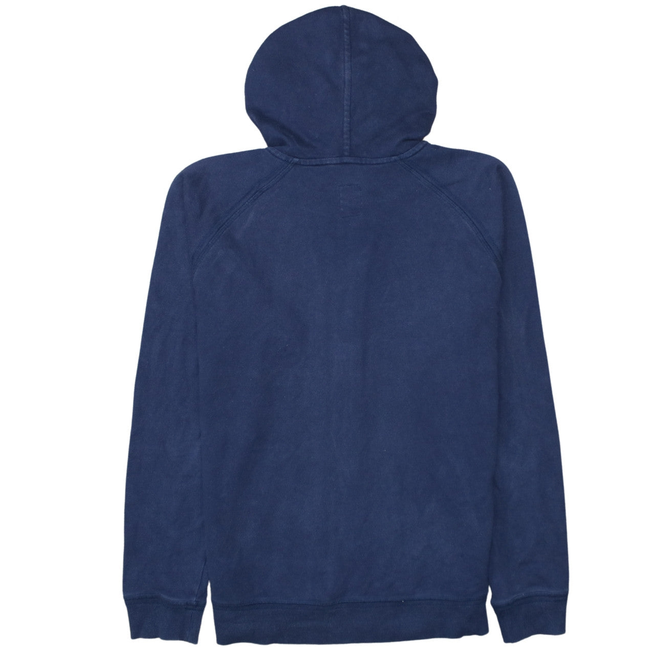 Asics Men's Blue Full Zip Hoodie Size L Sports Fleece Sweatshirt