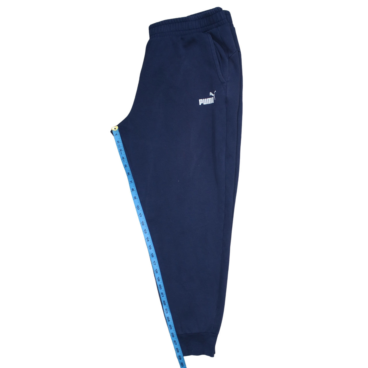 Puma Men's Blue 2XL Jogger Fleece Sweatpants Tapered Fit Activewear
