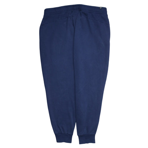 Puma Men's Blue 2XL Jogger Fleece Sweatpants Tapered Fit Activewear
