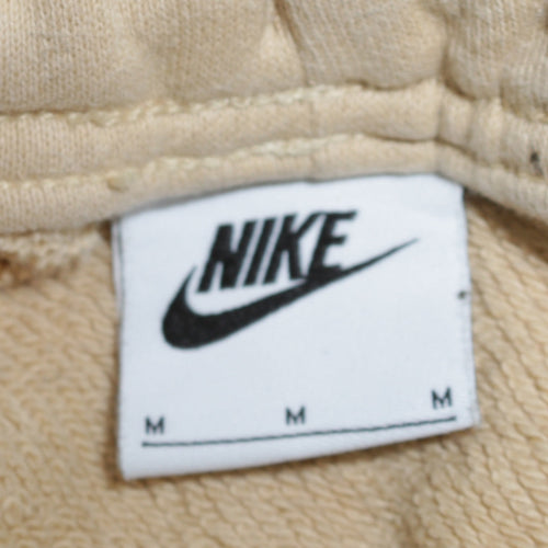 Nike Air Men's Beige Fleece Jogger Trousers Size M