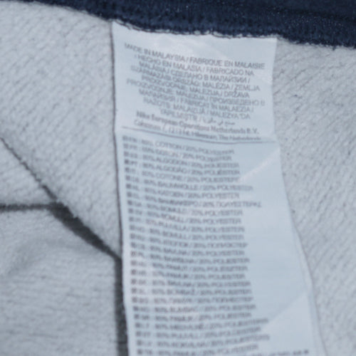 Nike Men's Blue Air Logo Pullover Sweatshirt Size M