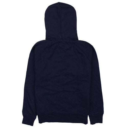 GAP Men's Blue Pullover Hoodie M Embroidered NYC Logo Sweatshirt
