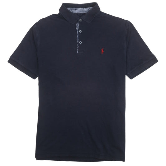 Ralph Lauren Men's Blue Cotton Polo Shirt XL Classic Fit