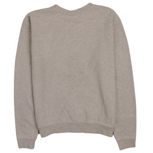FILA Men's Grey Pullover Sweatshirt Size S Classic Crew Neck