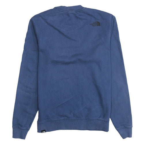 The North Face Men’s Blue Logo Pullover Sweatshirt Size S