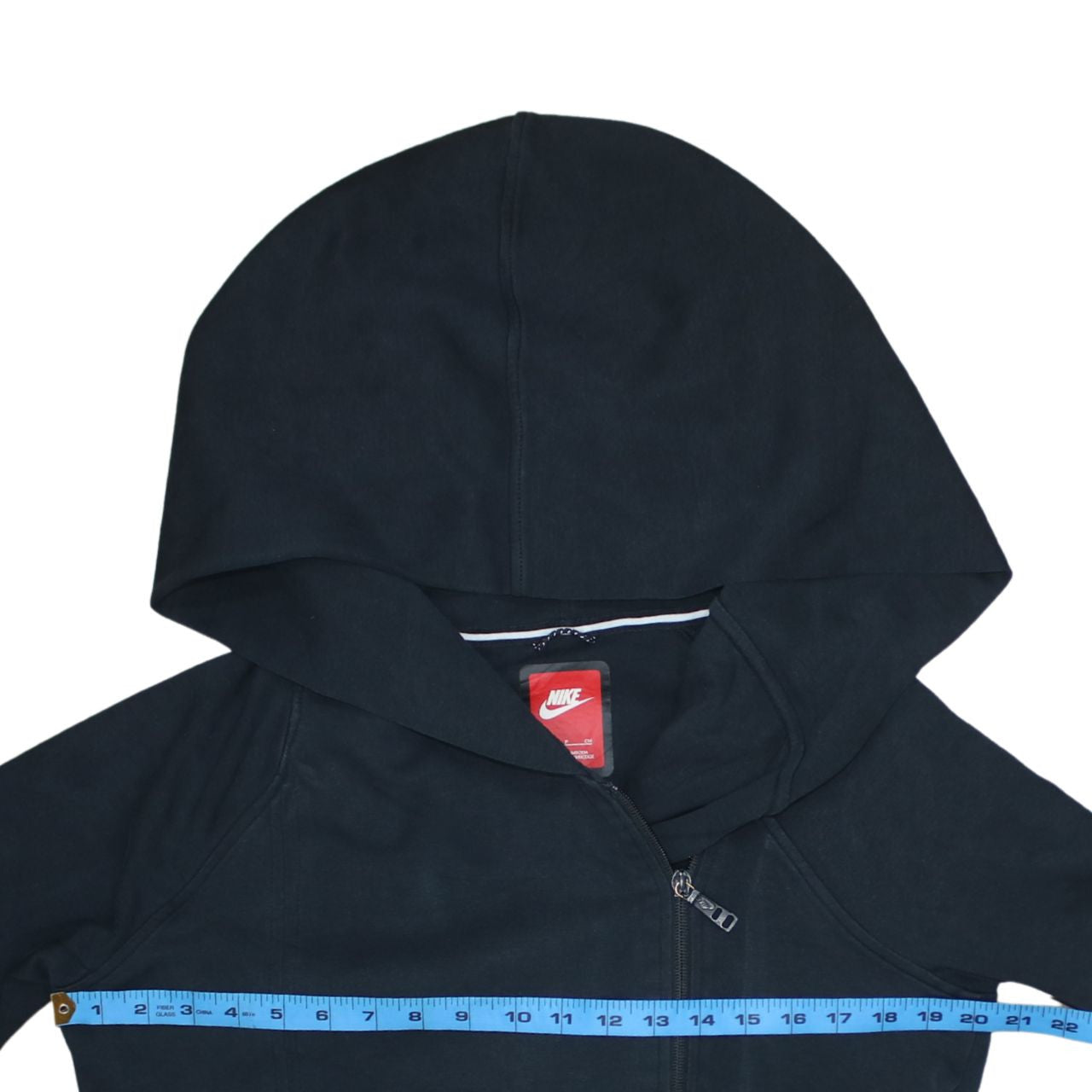 Nike Men's Black Full Zip Hoodie Size S Regular Fit