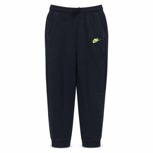 Front view of Nike boys’ black xl jogger sweatpants with pockets