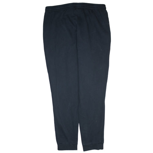 Adidas Mens Black XL Jogger Sweatpants with Drawstring Waist