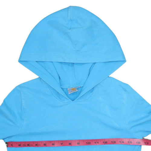 Carhartt Women Blue XS Pullover Hoodie with Zip Pockets