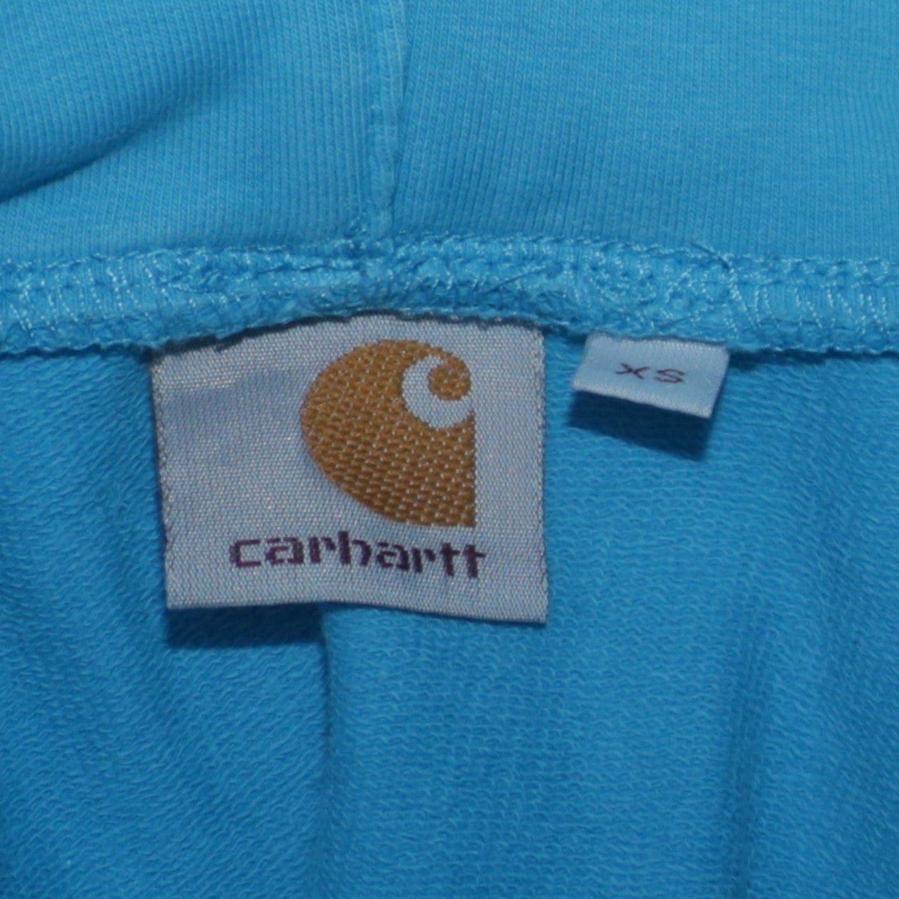 Carhartt Women Blue XS Pullover Hoodie with Zip Pockets