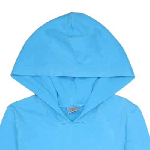 Carhartt Women Blue XS Pullover Hoodie with Zip Pockets