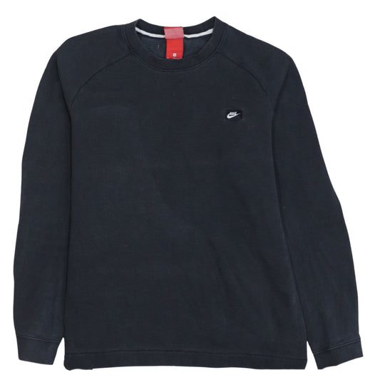 Nike Men Black Medium Pullover Crew Neck Sweatshirt