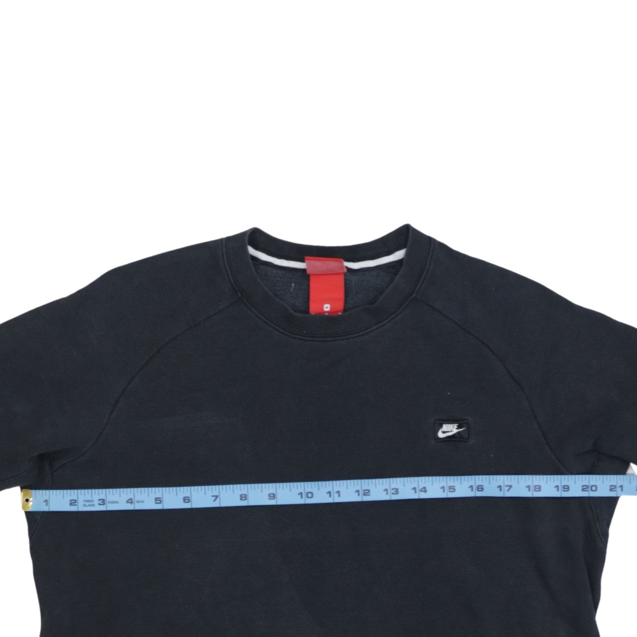 Nike Men Black Medium Pullover Crew Neck Sweatshirt