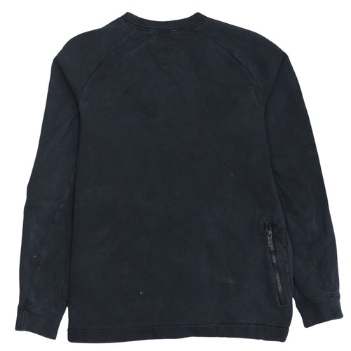 Nike Men Black Medium Pullover Crew Neck Sweatshirt
