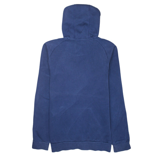 Adidas Men's Blue Pullover Hoodie Size S Sports Fleece Sweatshirt