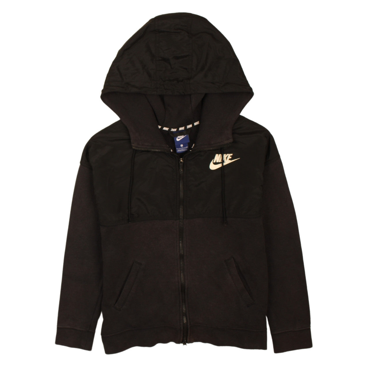Nike Men's Black Full Zip Hoodie Small