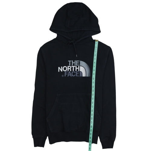 The North Face Men’s Black Pullover Hoodie Small Logo Outdoor Style