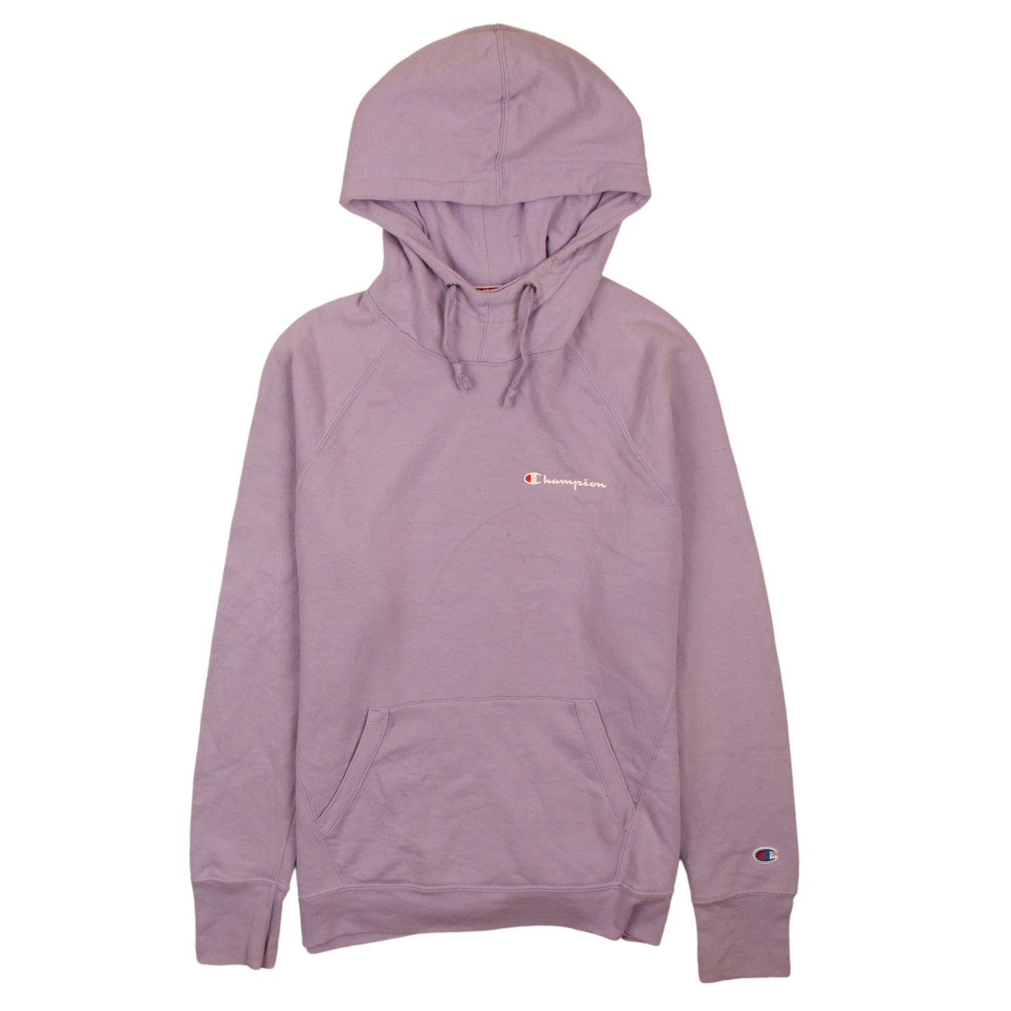 Champion Women's Purple Pullover Hoodie Medium - Casual Athleticwear