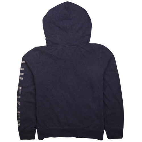 Tommy Hilfiger Mens Blue Full Zip Hoodie XS Logo Sport Style