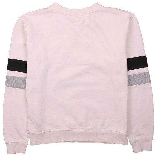 Fila Womens Beige Crew Neck Pullover Sweatshirt Size S