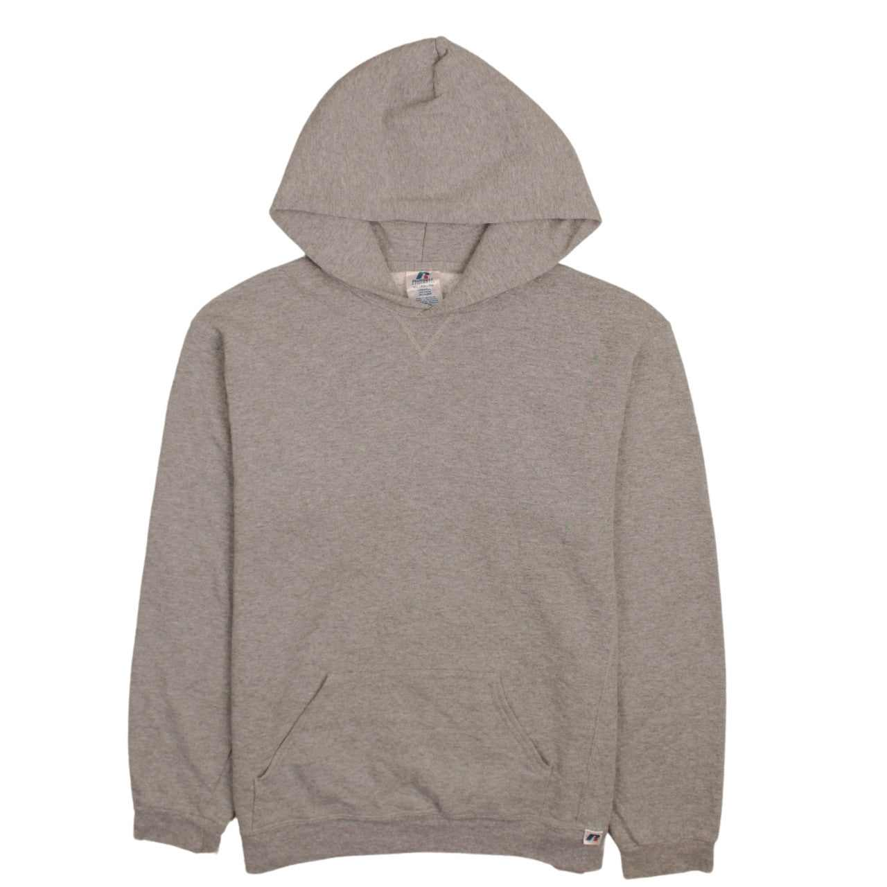 Russell Athletic Boys Grey XL Pullover Hoodie Fleece Sweatshirt