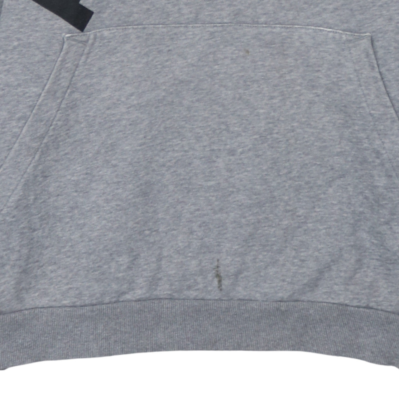 Puma Men's Grey XL Pullover Hoodie with Logo Print