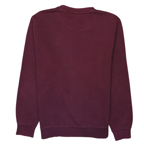 Nike Men's Red Crew Neck Sweatshirt Small Fleece Pullover