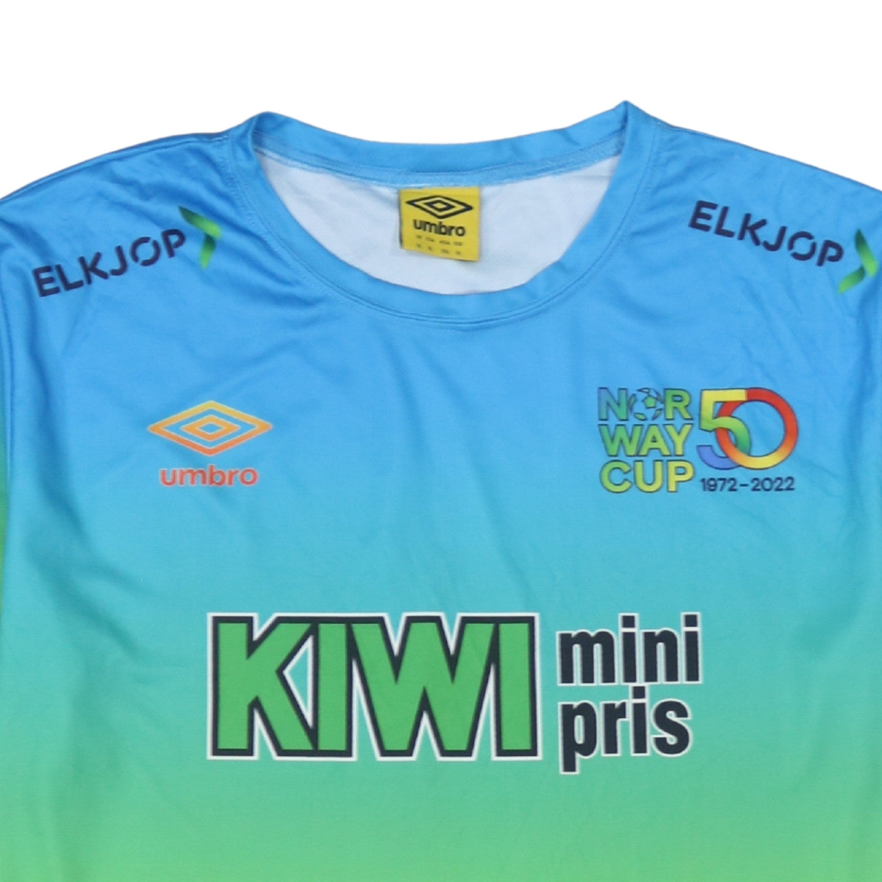 Umbro Men’s Multicoloured XL Norway Cup 50th Anniversary Football T-Shirt