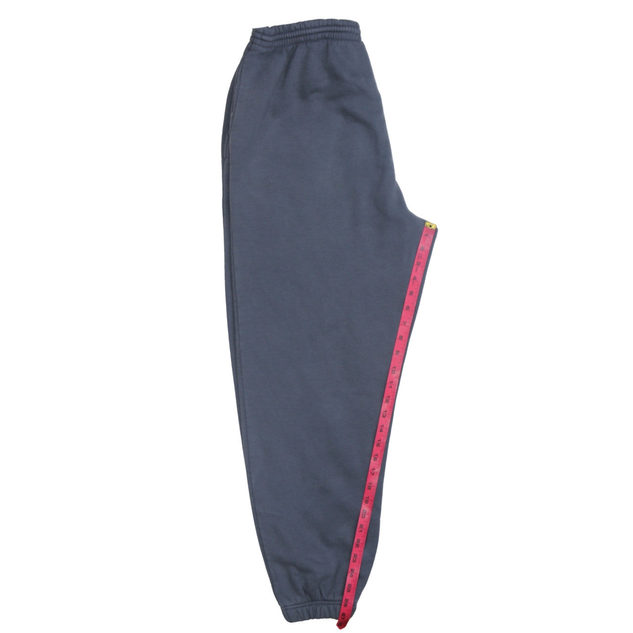 Reebok Women Blue L Fleece Sweatpants Activewear Trousers