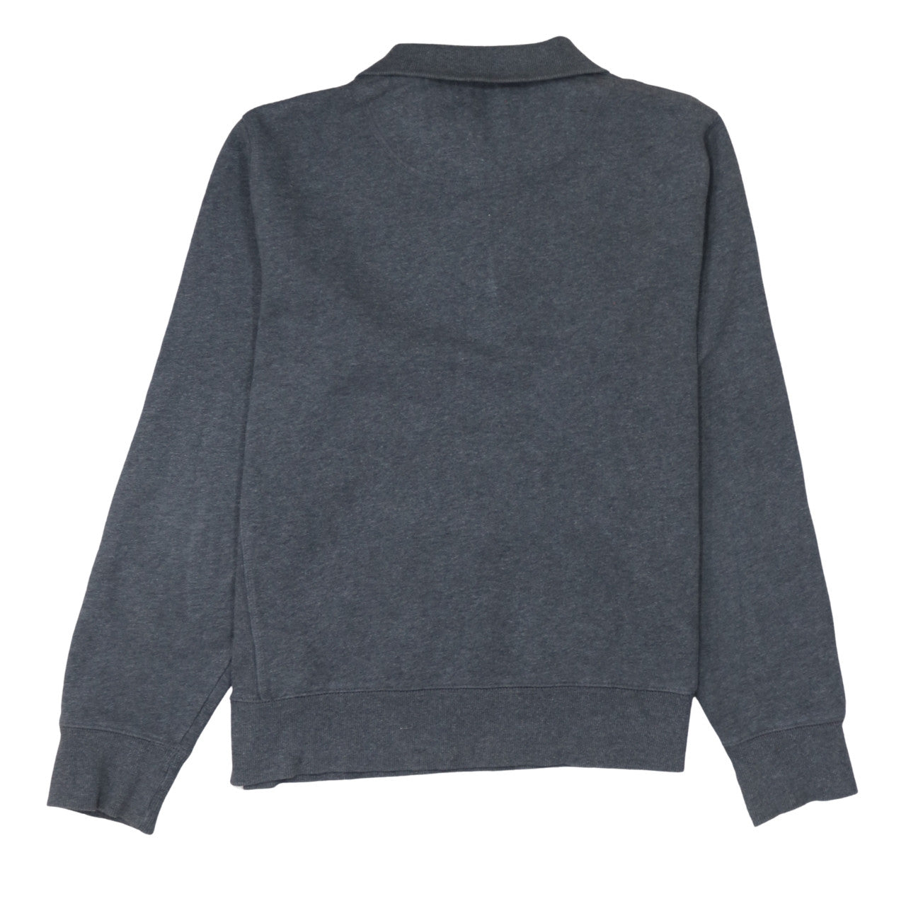 GANT Men’s Grey 1/4 Zip Collared Sweatshirt Size L Classic Fit
