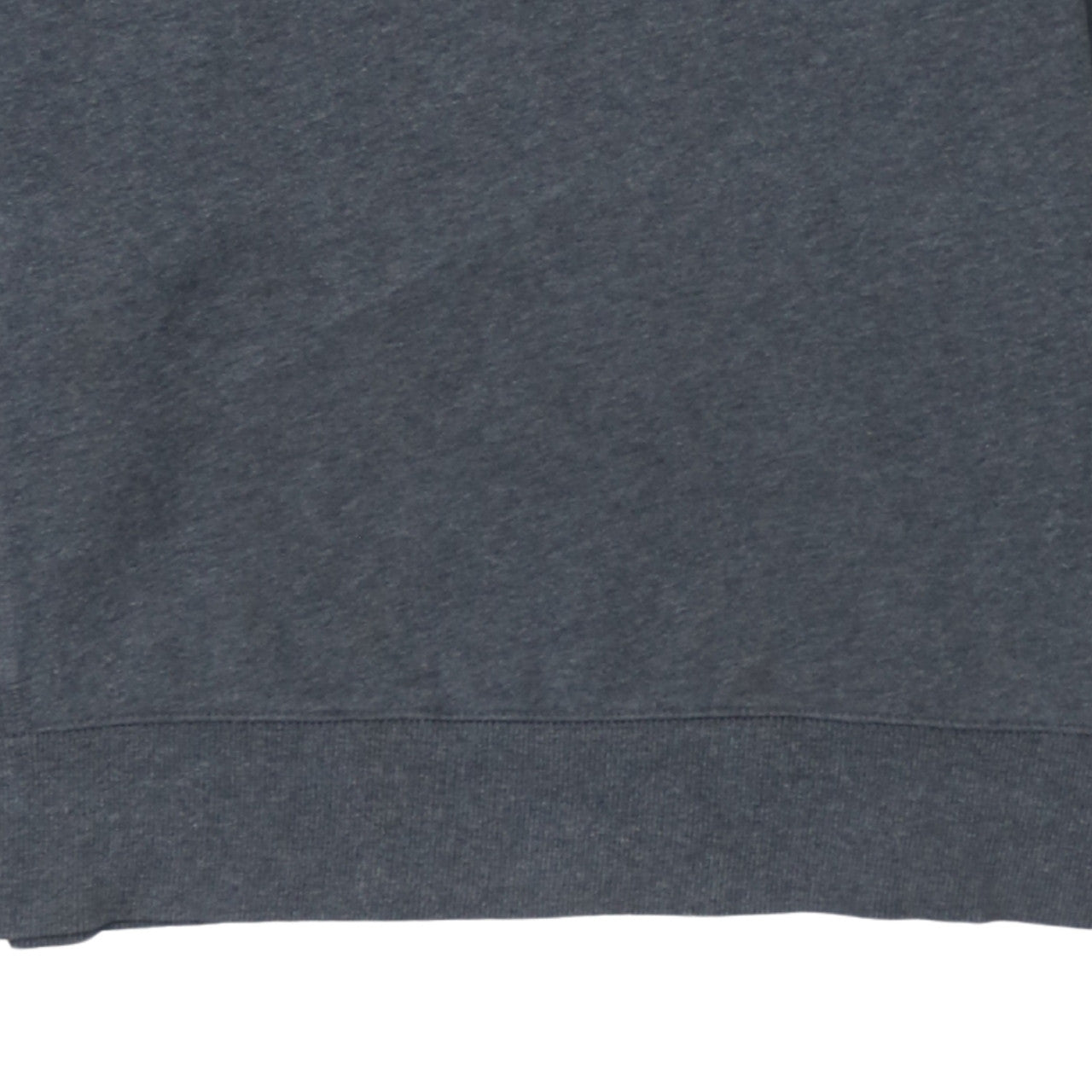 GANT Men’s Grey 1/4 Zip Collared Sweatshirt Size L Classic Fit