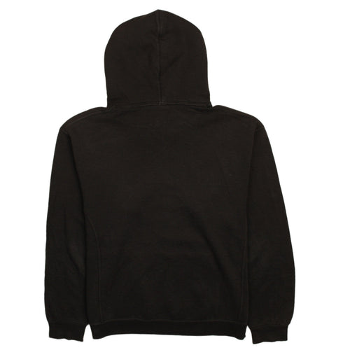 Russell Athletic Men’s Black Pullover Hoodie M Elyria Softball Graphic