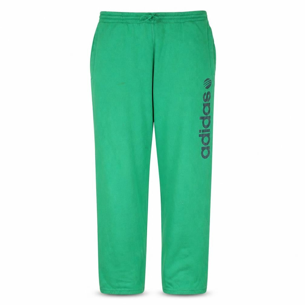 Front view of Adidas Neo Label Men's Green Jogger Sweatpants, size M