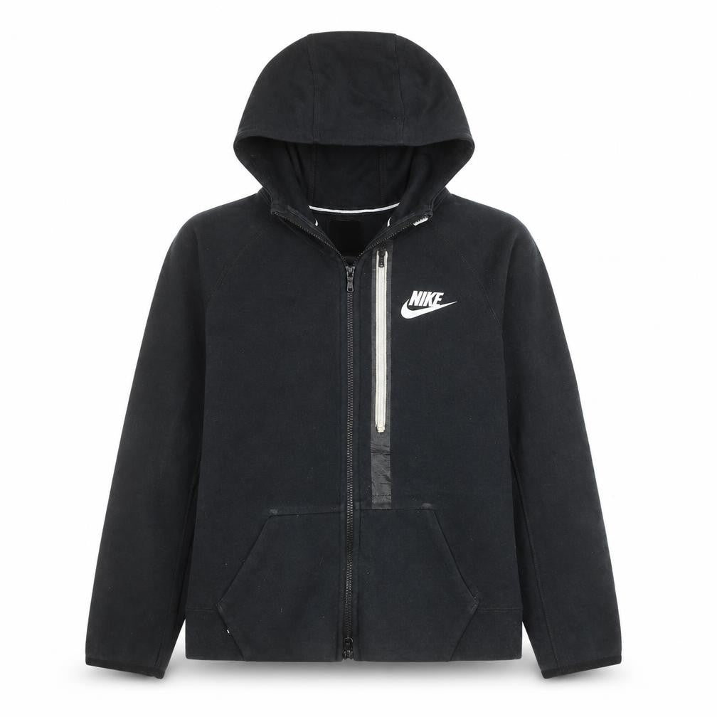 Nike Boys Black Full Zip Fleece Hoodie XL 13-15 Years Sportswear