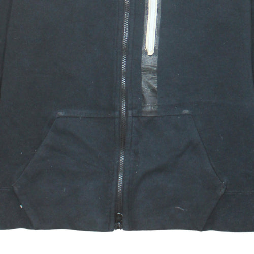 Nike Boys Black Full Zip Fleece Hoodie XL 13-15 Years Sportswear
