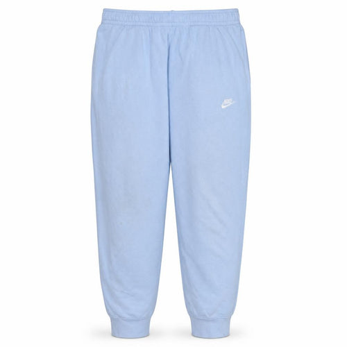 Nike Women Blue XL Jogger Sweatpants Elastic Waist Fleece Tapered Fit