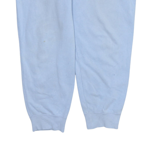 Nike Women Blue XL Jogger Sweatpants Elastic Waist Fleece Tapered Fit