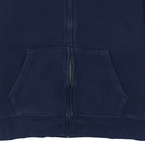 Polo Ralph Lauren Women's Navy Full Zip Hoodie XL Cotton Blend