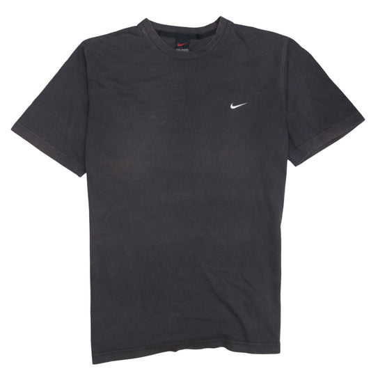 Nike Men's Black Cotton Crew Neck Short Sleeve Sports T-Shirt M