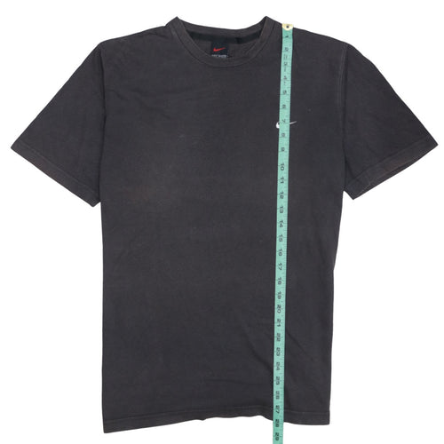 Nike Men's Black Cotton Crew Neck Short Sleeve Sports T-Shirt M