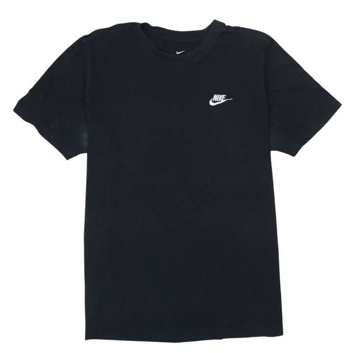 Nike Men's Black Crew Neck Short Sleeve Cotton T-Shirt Size M
