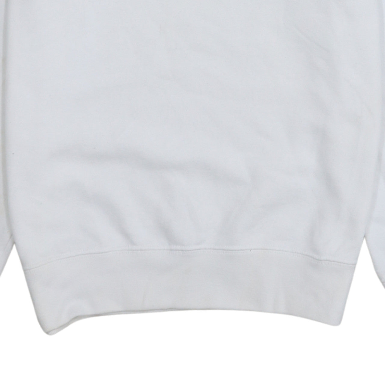 Champion Men's White Small Pullover Sweatshirt with Logo Taping
