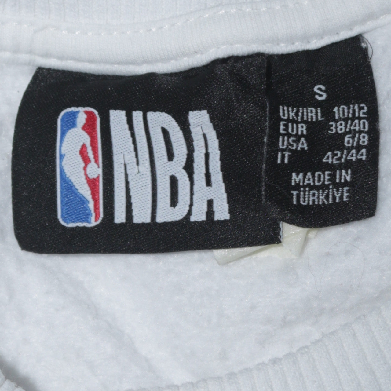 NBA Los Angeles Lakers White Sweatshirt Womens Small Crew Neck Pullover