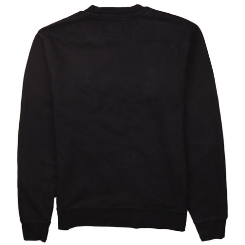 Champion Men's Black Pullover Sweatshirt Size M Embroidered Logo