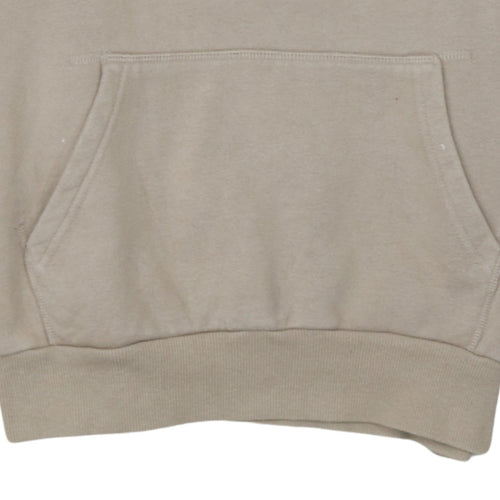 Ellesse Men's Beige Pullover Hoodie XS Regular Fit Logo Fleece