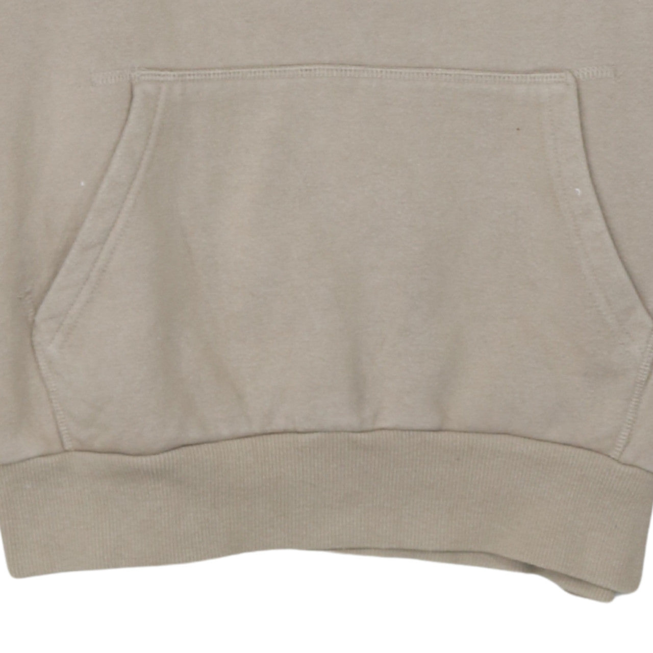Ellesse Men's Beige Pullover Hoodie XS Regular Fit Logo Fleece